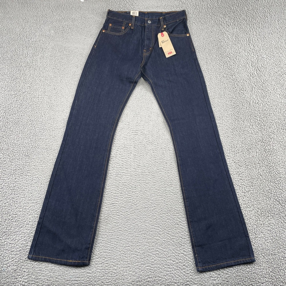 Levis Jeans Mens 30x36 Blue 517 Bootcut Rigid Indigo Denim Classic Fit Pants